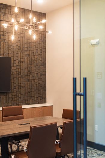 A conference room 
